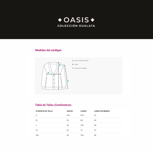 cardigan-oasis-medidas-cardigan OUALATA | Oasis