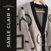 cardigan-sable-clair-detalle-perfil OUALATA | Sable Clair