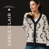 cardigan-sable-clair-mujer OUALATA | Sable Clair