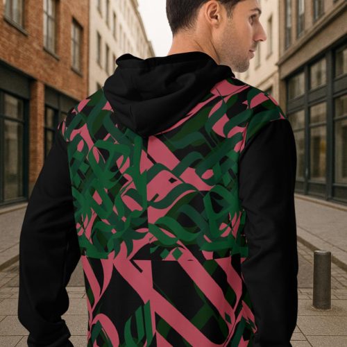 Sudadera Unisex | Caligrafía Vegetal y sus Versiones Ciber Pop
